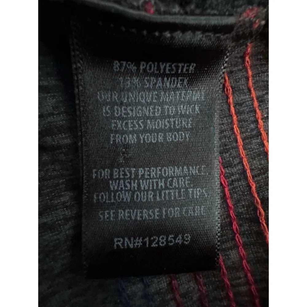 AVIATOR NATION Full Length Hi-Rise 5 Stripe Leggings Charcoal | XS - Picture 9 of 13